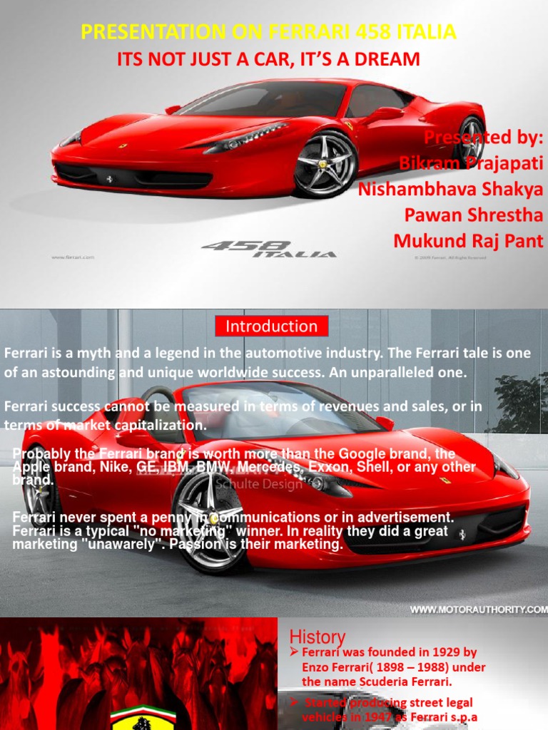 フェラーリ　458 ITALIA カタログ 458イタリア（フェラーリ）のクルマカタログ｜中古車の