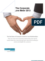 Corporate Love Meter 2013