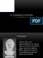 El Teorema de Pitagoras