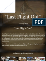 Last Flight Out - Art of