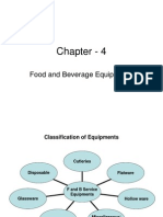 Chapter - 4: Food and Beverage Equipments