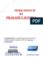 Switch / NETWORK SWITCHES