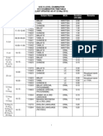 2013 G Ceo Exam Timetable