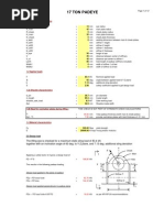 Padeye Design with Cheek Plates | PDF | Mechanical Engineering | Civil ...