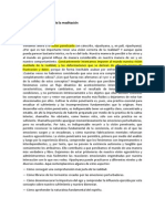 Fragmento de El arte de la meditación