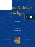 American Sociology of Religion