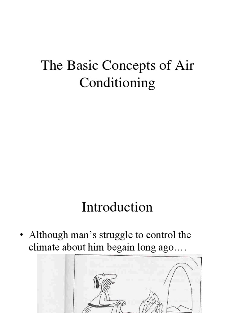 Air Conditioning System Fundamentals | PDF | Air Conditioning | Hvac