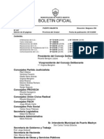 Boletín Municipal