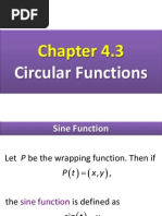 Circular Functions