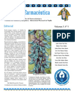 Boletín Botánica Farmacéutica Vol 3 N 1