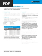 Download Putnam Individual 401k by Putnam Investments SN15243544 doc pdf