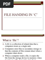 File Handing