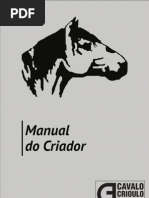 Cavalo Crioulo - Manual Criador Abccc