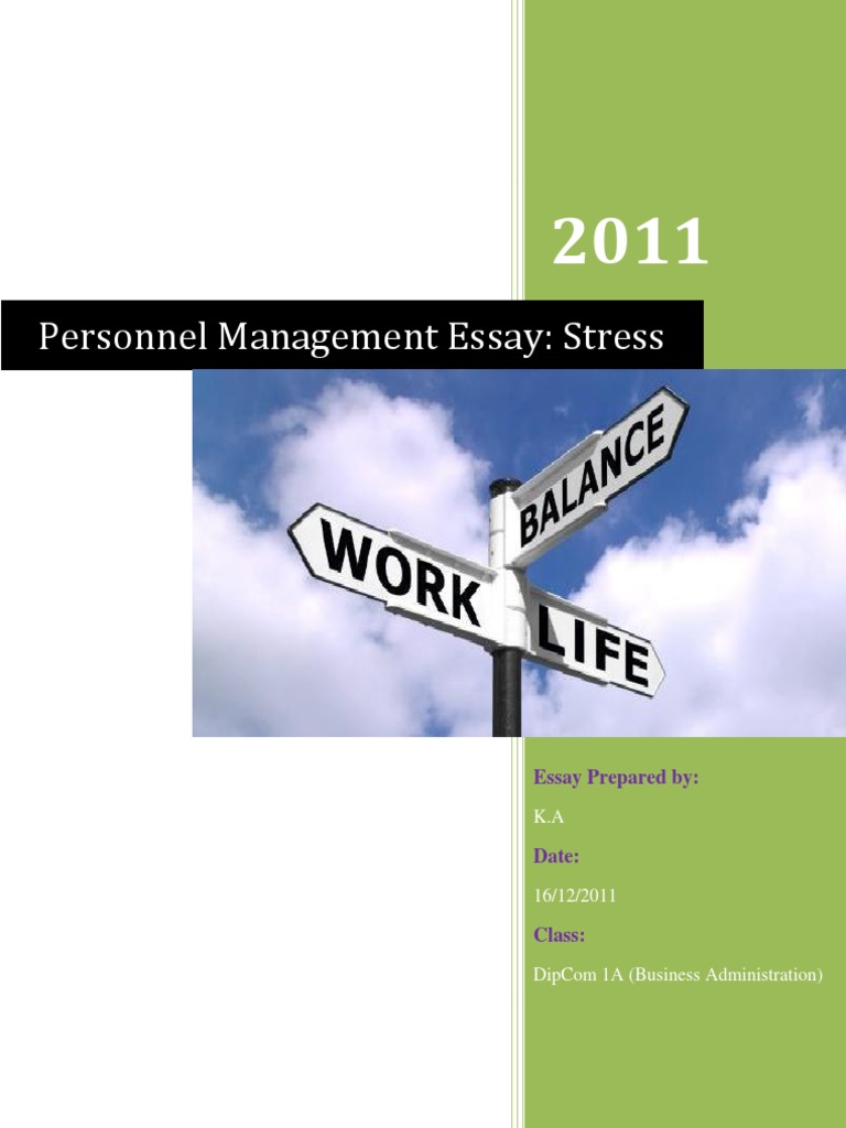 personnel management essay
