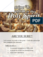 Lesson 8 The Baptism in The Holy Spirit