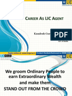 Career As Lic Agent