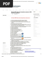 Download 60 Best SEO Interview Questions Answers _ SEO Interview Questions - InterviewQuestionsAnswers by Svr Ravi SN152451760 doc pdf