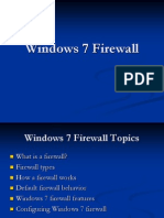 Windows7 Firewall