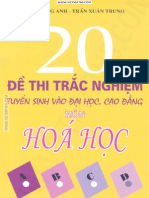 20 de Thi Trac Nghiem Tuyen Sinh Vao DH CD Mon Hoa Hoc