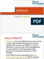 Upmcat: A Guide For