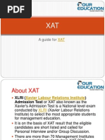 Download XAT by oureducationin SN152472818 doc pdf
