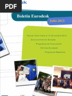 Boletin Eurodesk Julio