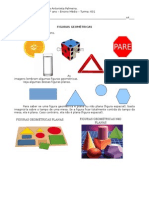 Figuras geométricas planas e não planas