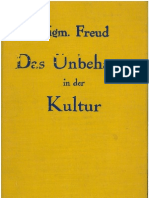 Freud Unbehagen in Der Kultur