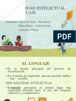 Discapacidad Intelectual y El Lenguaje