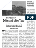 Drilling and Milling Table: Compound