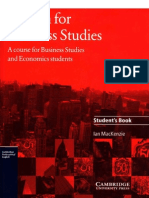 Cambridge - English for Business Studies