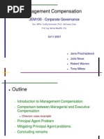 Management Compensation 2007