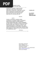 Download Lawsuit filed by former Yeshiva University High School Students against YU by pdberger SN152504319 doc pdf