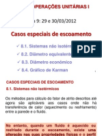 Diâmetro e Velocidade Economicos