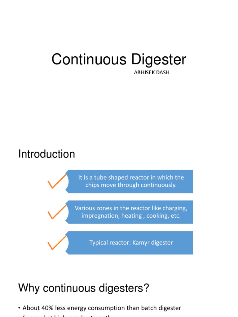 Continuous Digester | PDF | Anaerobic Digestion | Industries