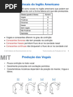 VOGAIS E SEMIVOGAIS DO INGLÊS