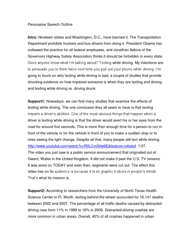 bad drivers essay