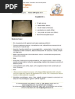 Receita - Cuzcuz de Tapioca