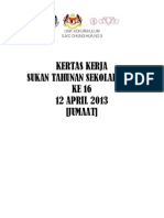 Kertas Kerja Sukan Tahunan Sekolah 2013 Ch3