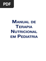 Manual Terapia Nutricional Em Pediatria Nestle