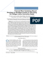 14. Effect of Silver Dressings on Fibroblast Function