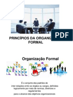 Apresentacao Principios Da Organizacao Formal para Estudantes