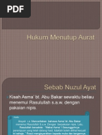 Hukum Menutup Aurat