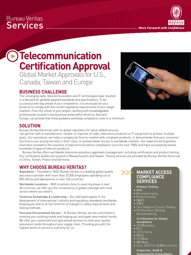 Certification PDF Radio Regulatory Compliance