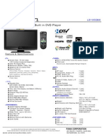 19 WXGA LCD-TV With Built in DVD Player: LD195EMX