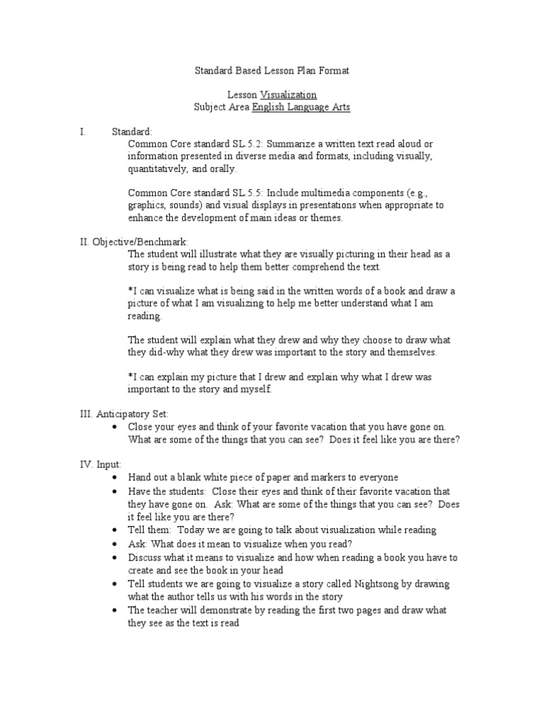 Anticipatory set image