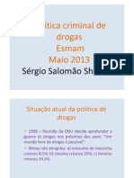 Politica Criminal de Drogas