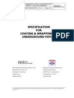 Appendix D - Specification For Coating & Wrapping of Underground Pipi