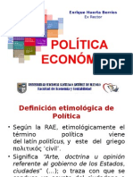 Política Económica - Enrique Huerta Berríos