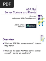 Server Controls and Events: IT 4203 Advanced Web Development